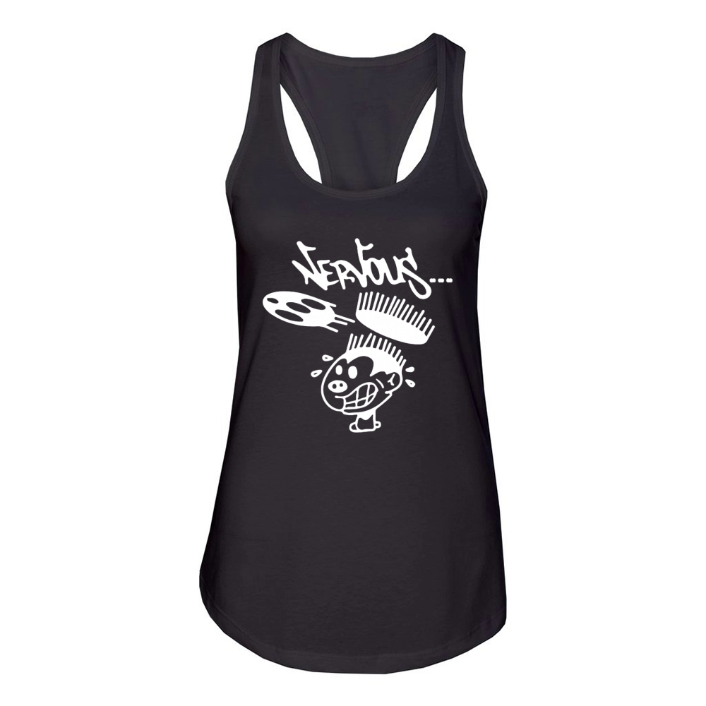 NERVOUS RECORDS T-Shirt Women's Racerback Tank