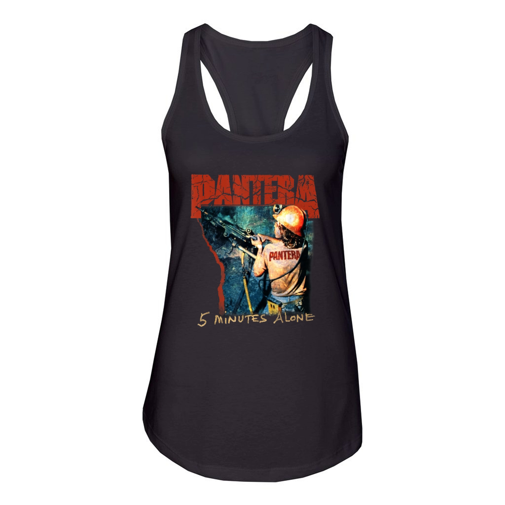 Pantera Official 5 Minutes Alone Women's Racerback Tank