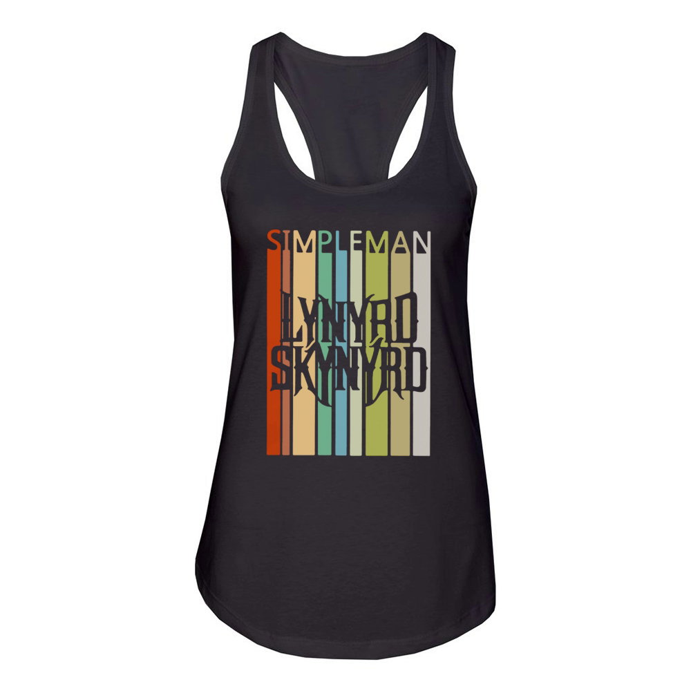 Simple Man Lynyrd Skynyrd Vintage shirt Women's Racerback Tank