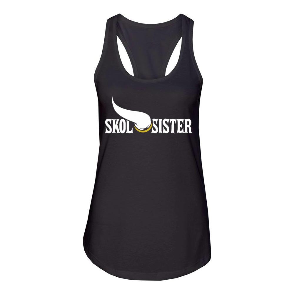 SISTER IN LAW FUNNY Women's Racerback Tank - Designed by Cannabourne