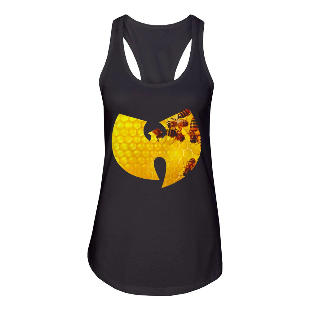 Wu-Tang Clan bees honey shirt Women's Racerback Tank
