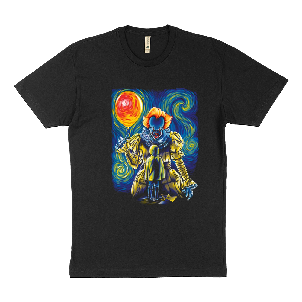 Pennywise IT Starry Night shirt Sustainable T-Shirt