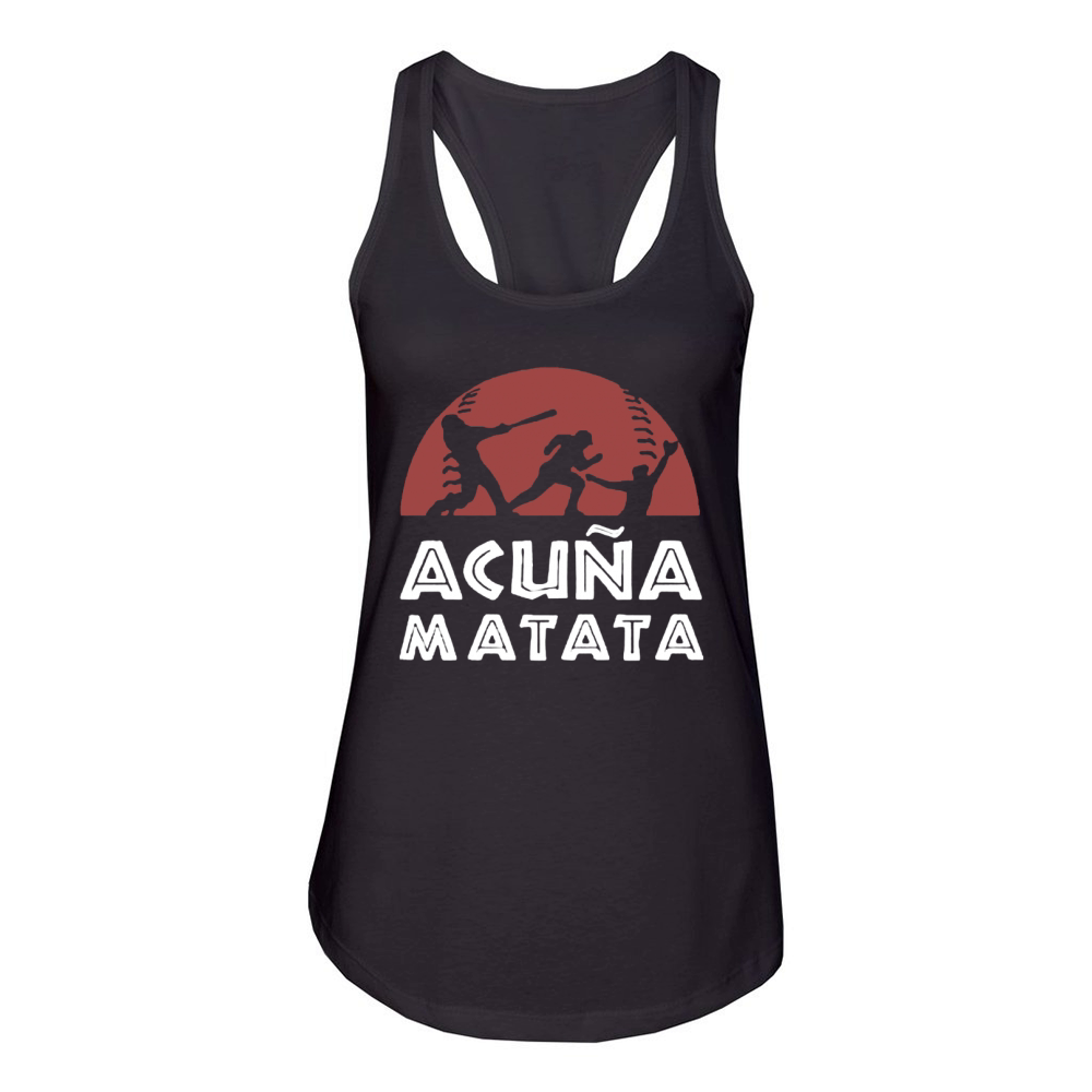 acuna matata art Women's Racerback Tank