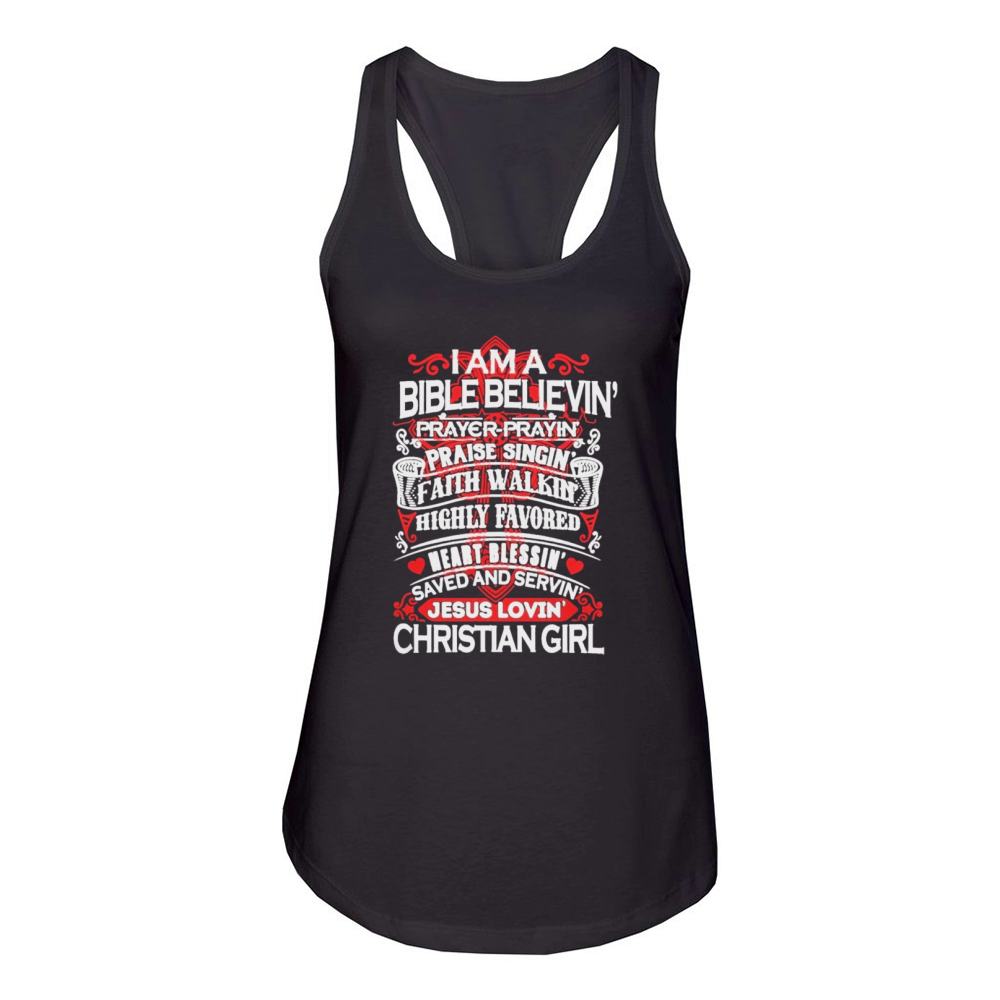 Christian Clergy  I am a Christian Clergy Whats Women's Racerback Tank