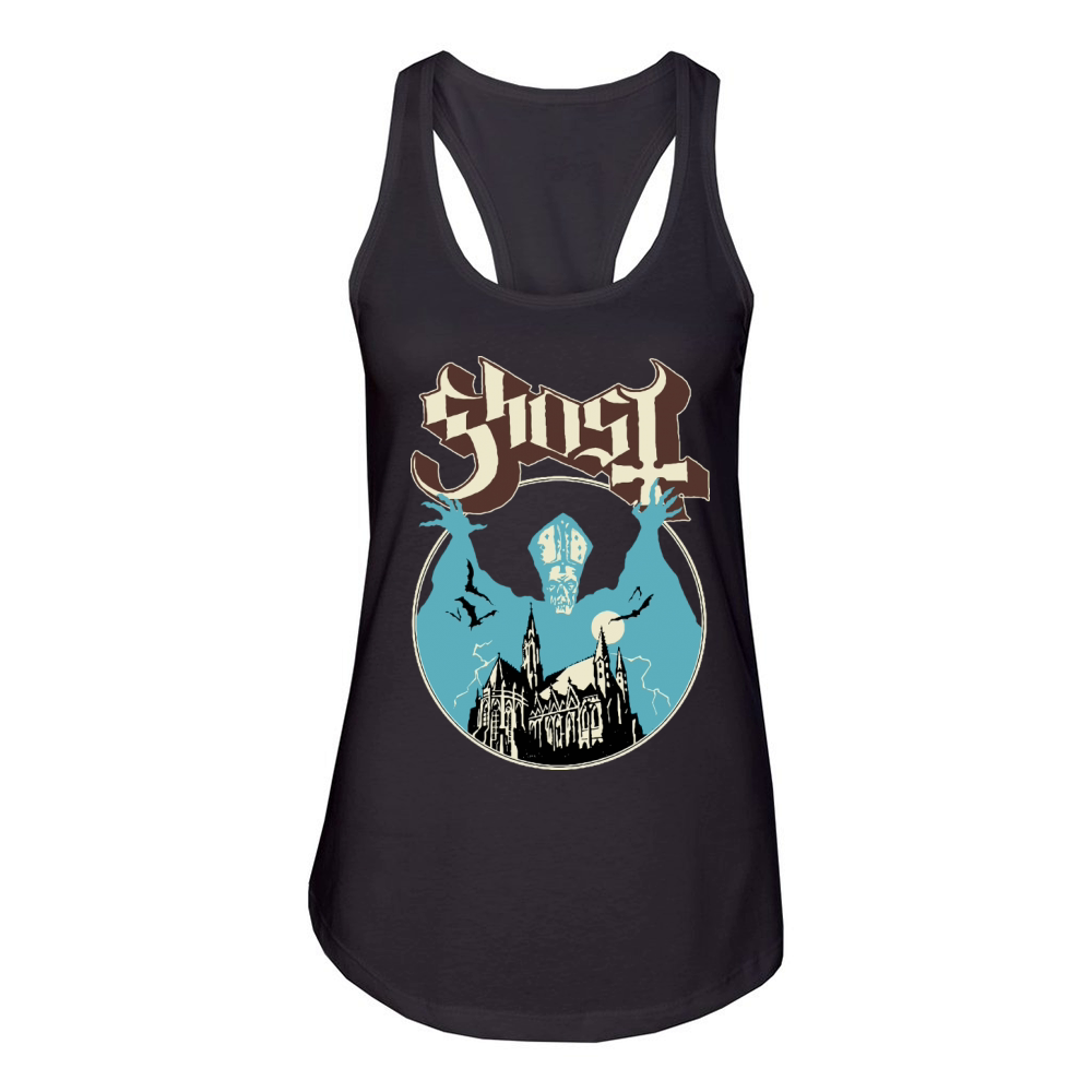 Ghost band - Ladies Flowy Tank Women's Racerback Tank