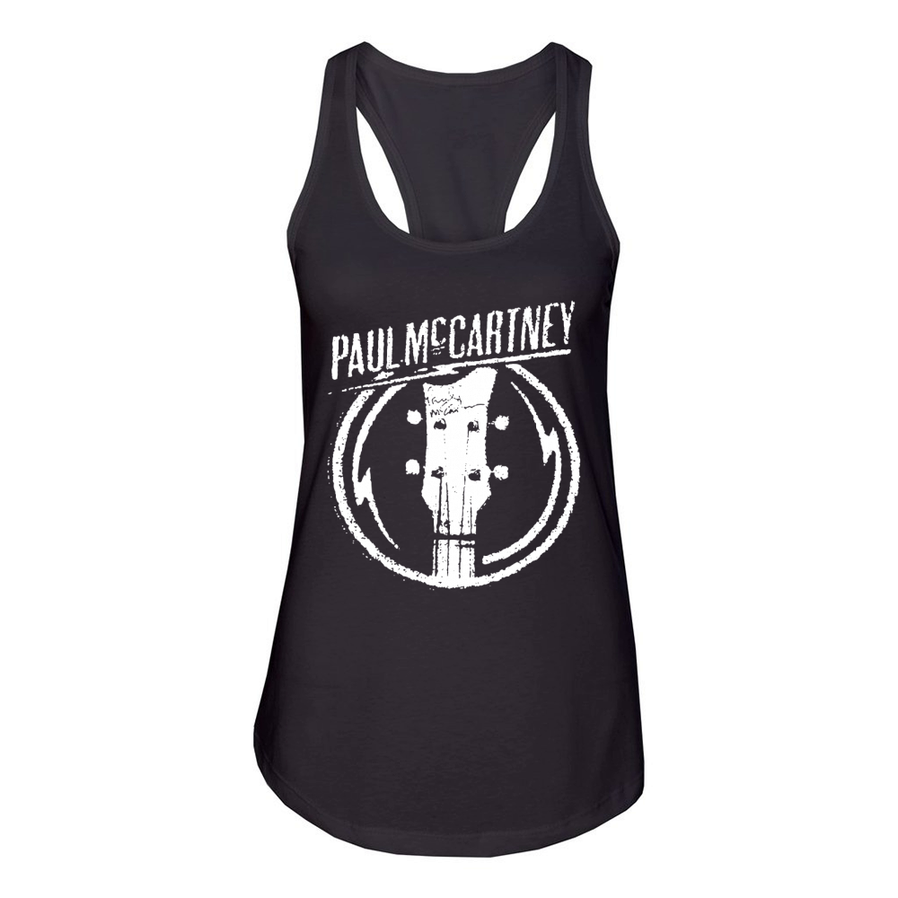 Paul McCartney Tshirt Women's Racerback Tank