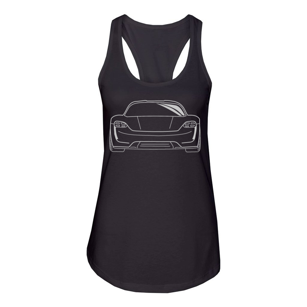 Taycan sportscar Women's Racerback Tank
