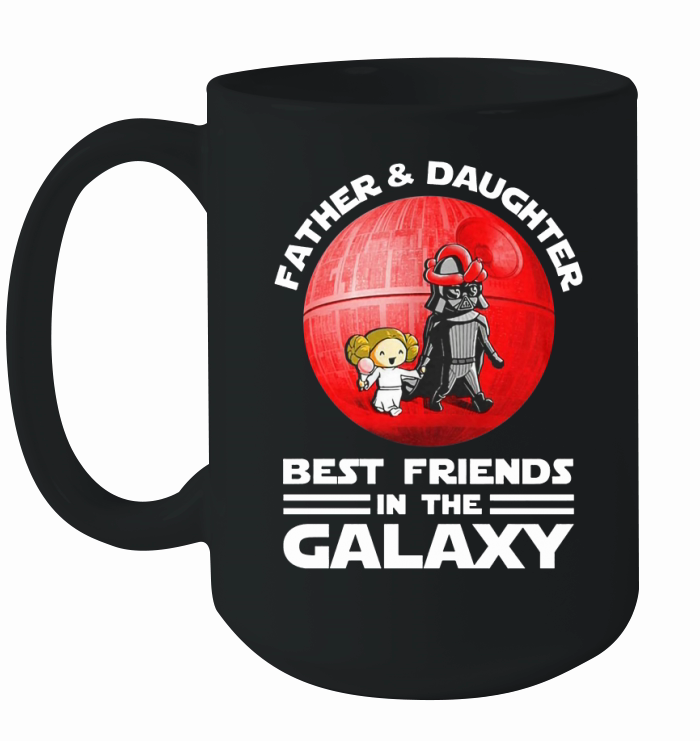 Father and daughter best friend in the galaxy Ceramic Mug