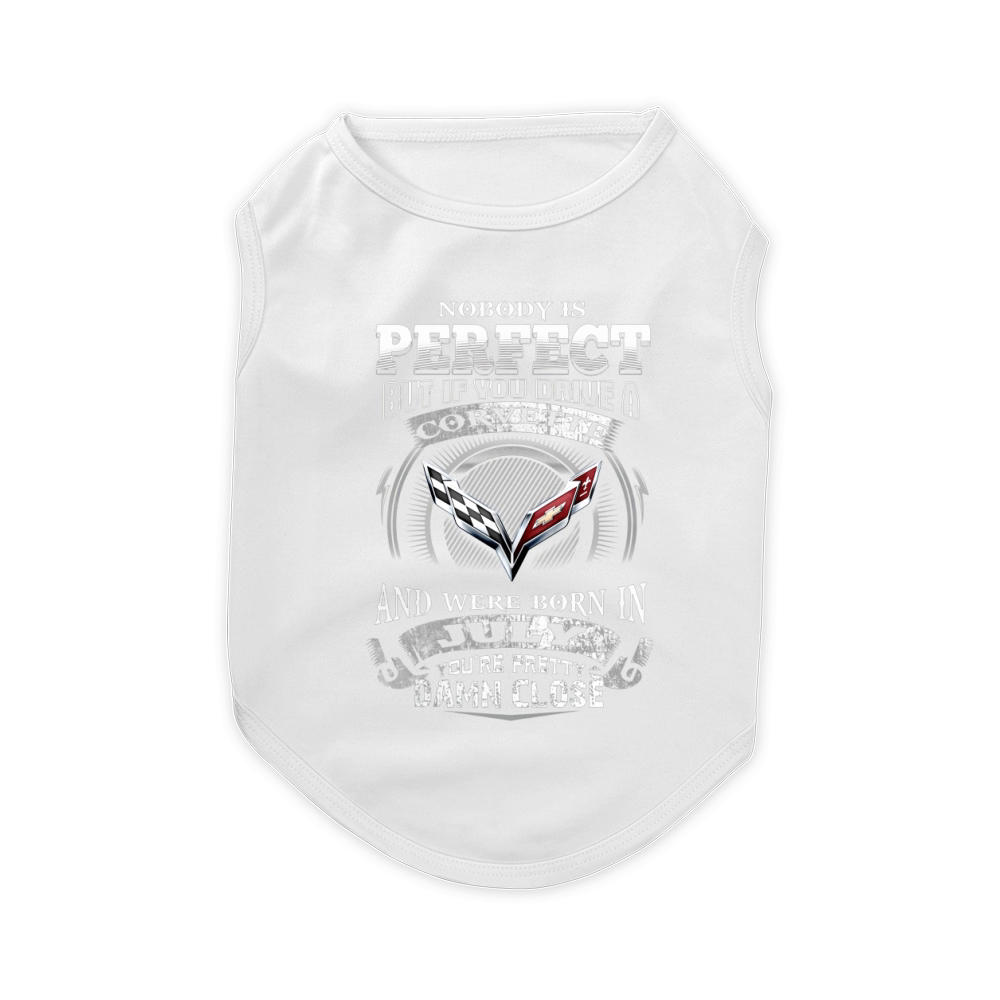DRIVE A CORVETTE JULY Pet T-Shirt