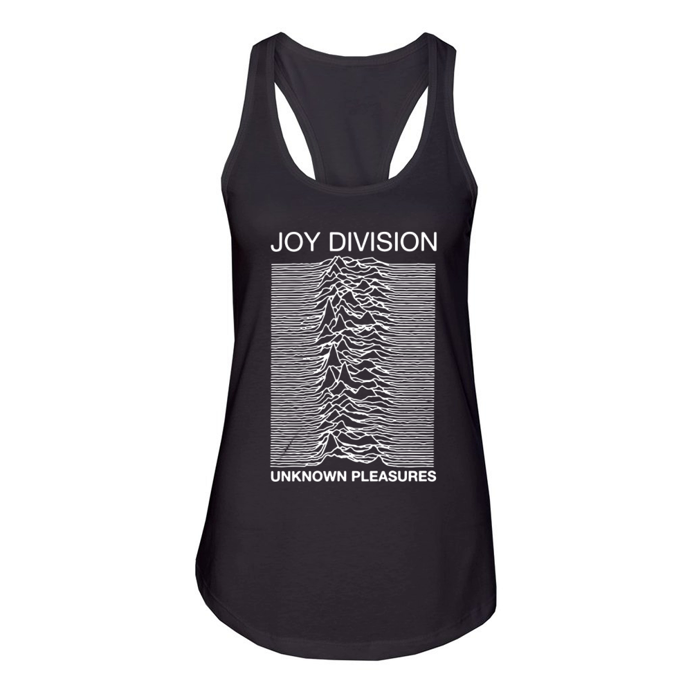 Joy Division Band  Unknown Pleasures Tshirt Women's Racerback Tank