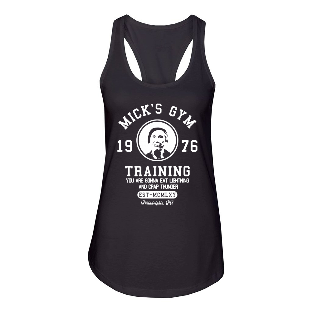 Micks gym shirt : 1976 Training Women's Racerback Tank