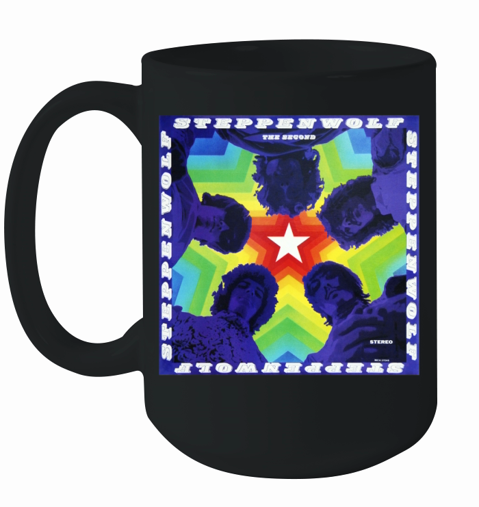 Steppenwolf Band Tshirt Ceramic Mug