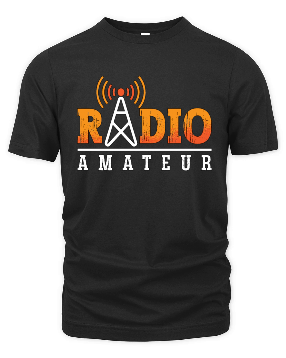 Ham Radio Amateur Loves Antenna Ham Radio Operator Organic Unisex T-shirt