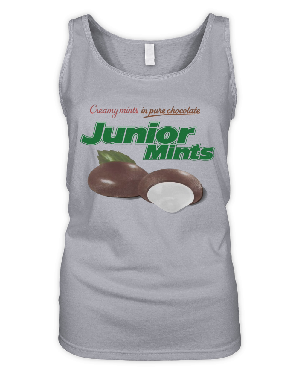 Junior Mints Box Logo Organic Women's Tank Top