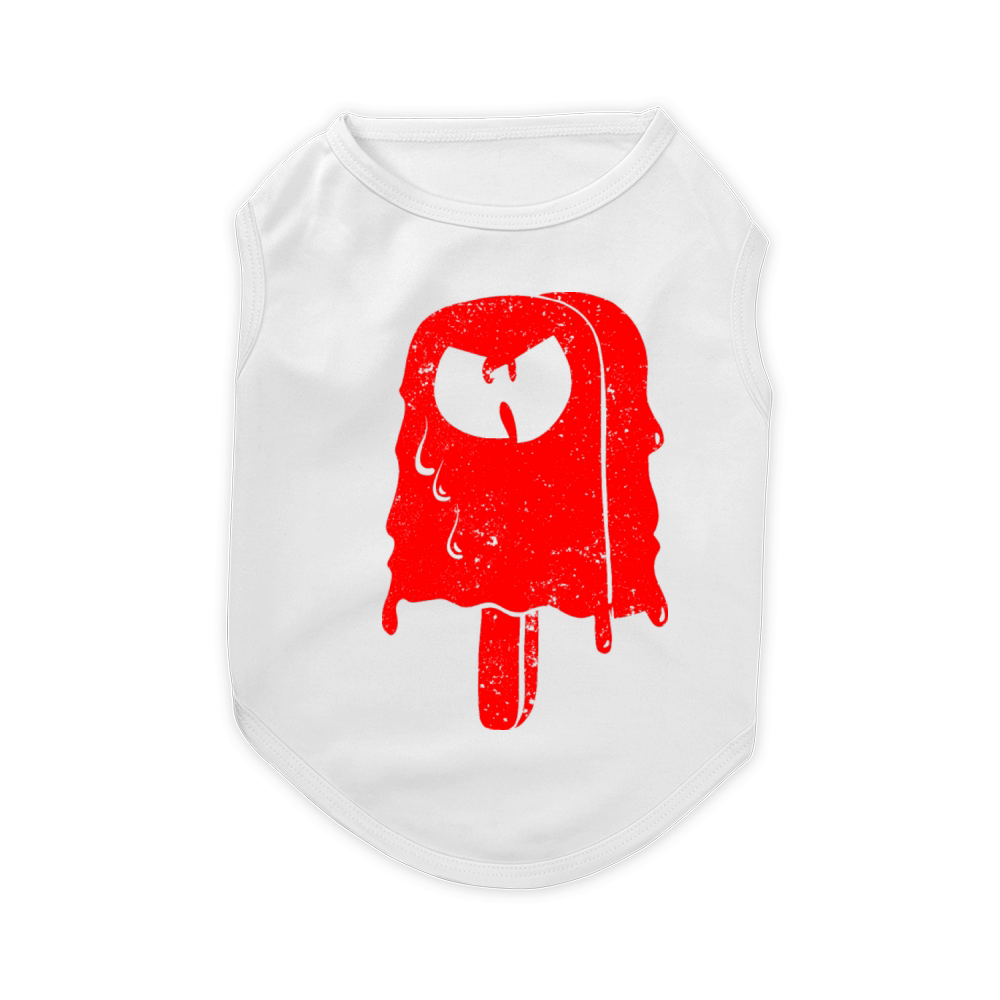 icecream wutang red Pet T-Shirt