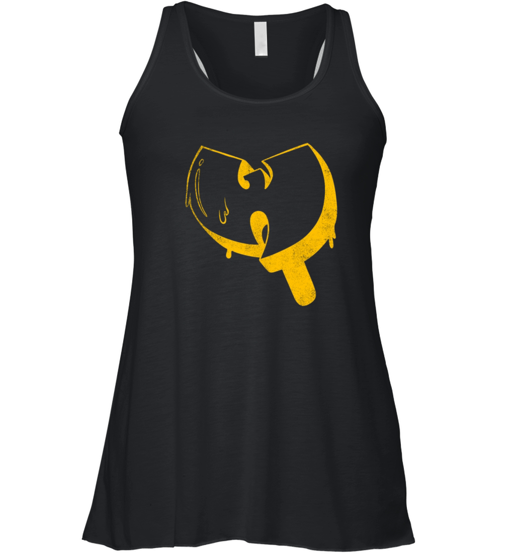 ice cream wutang yellow Women's Flowy Tank Top