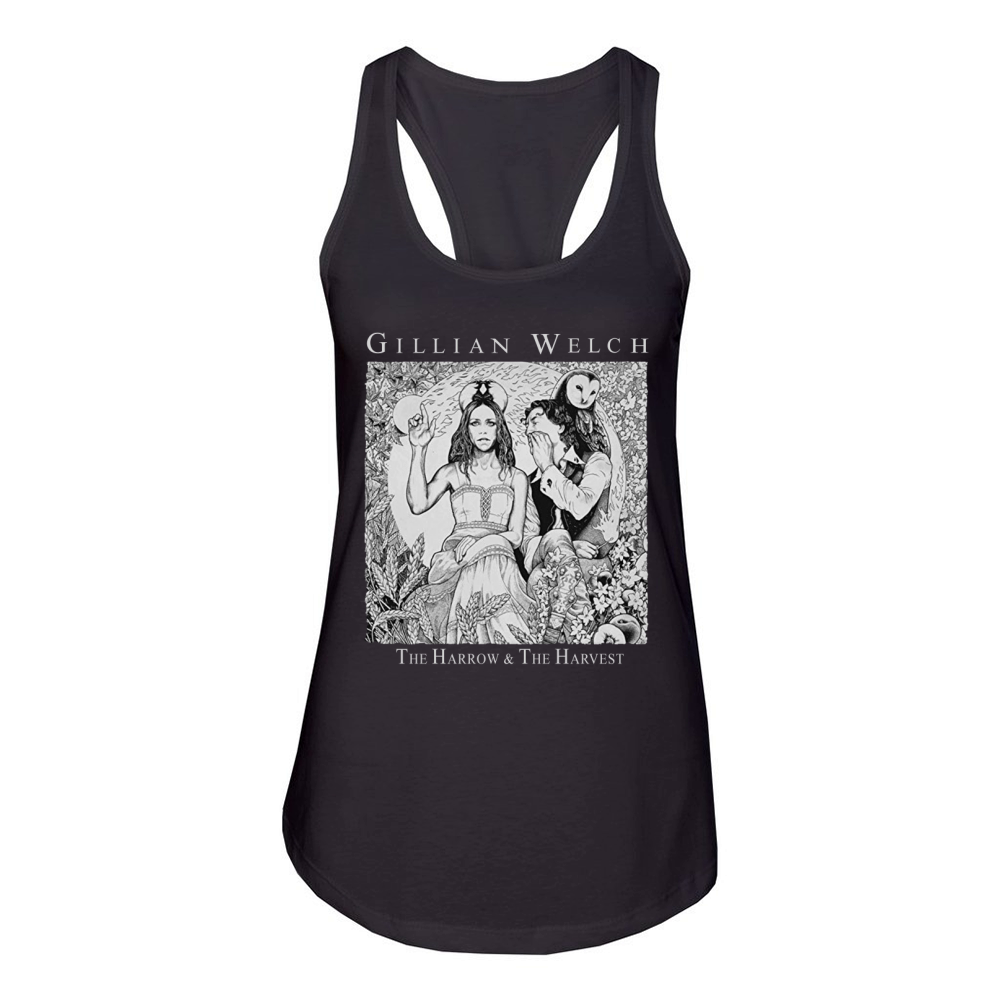 Gillian Welch  The Harrow  The Harvest Tshirt Women's Racerback Tank