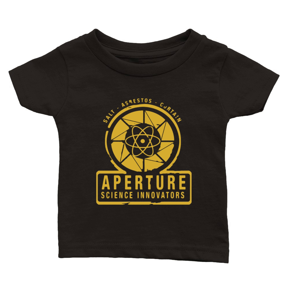 APERTURE LABORATORIES Classic Baby Crewneck T-shirt