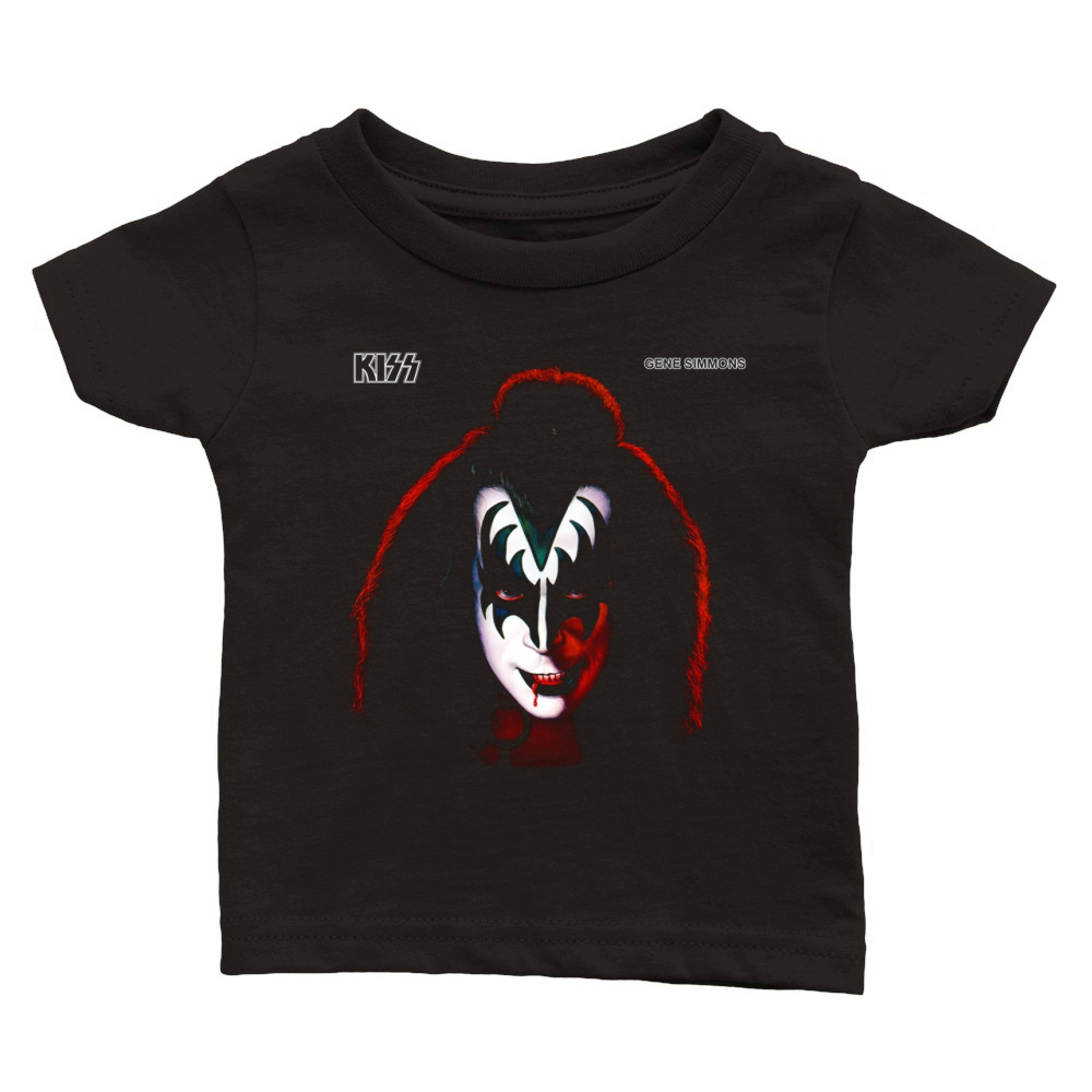 KISS  1978 Gene Simmons TShirt Classic Baby Crewneck T-shirt