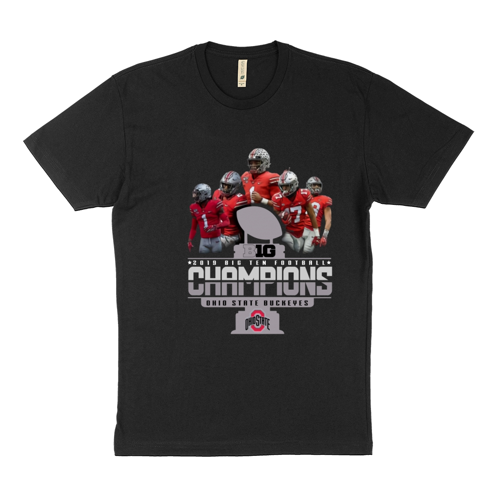 Big 2019 Big Ten Football Champions Ohio State Buckeyes shirt Sustainable T-Shirt