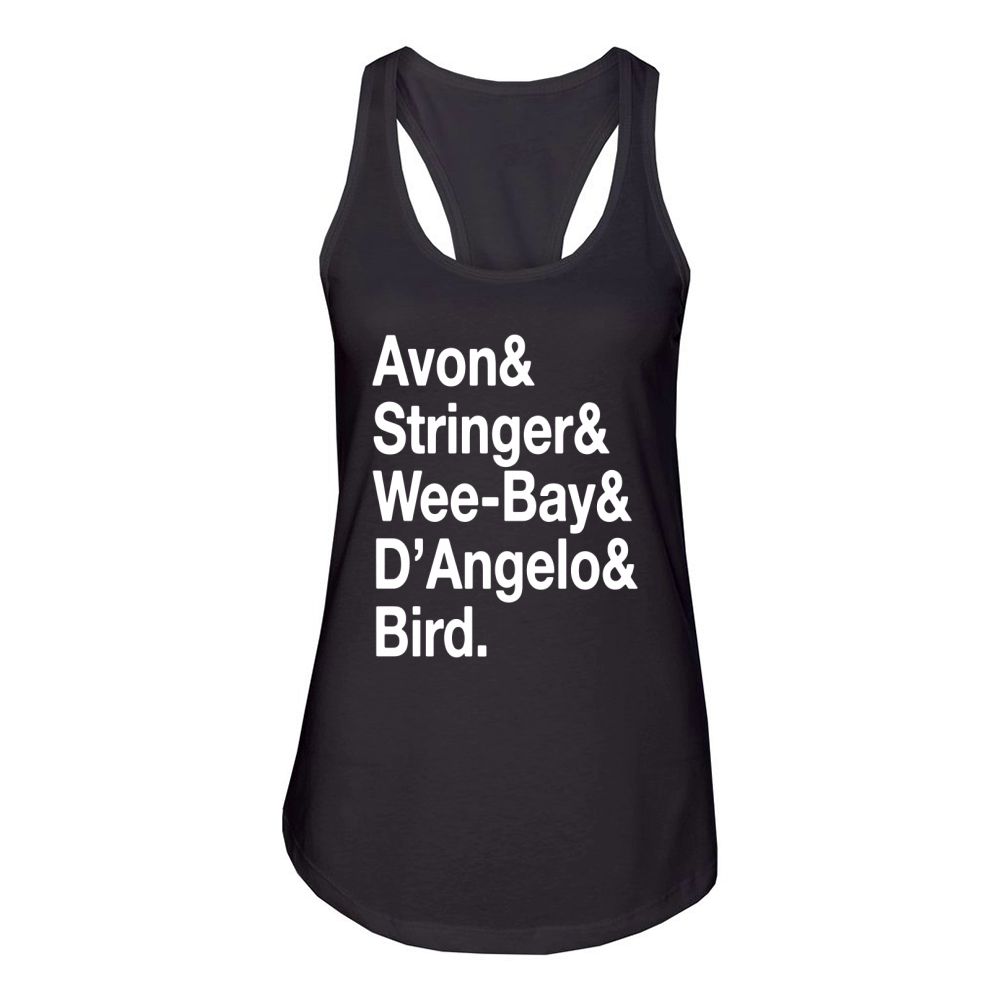 barksdale crew Women's Racerback Tank