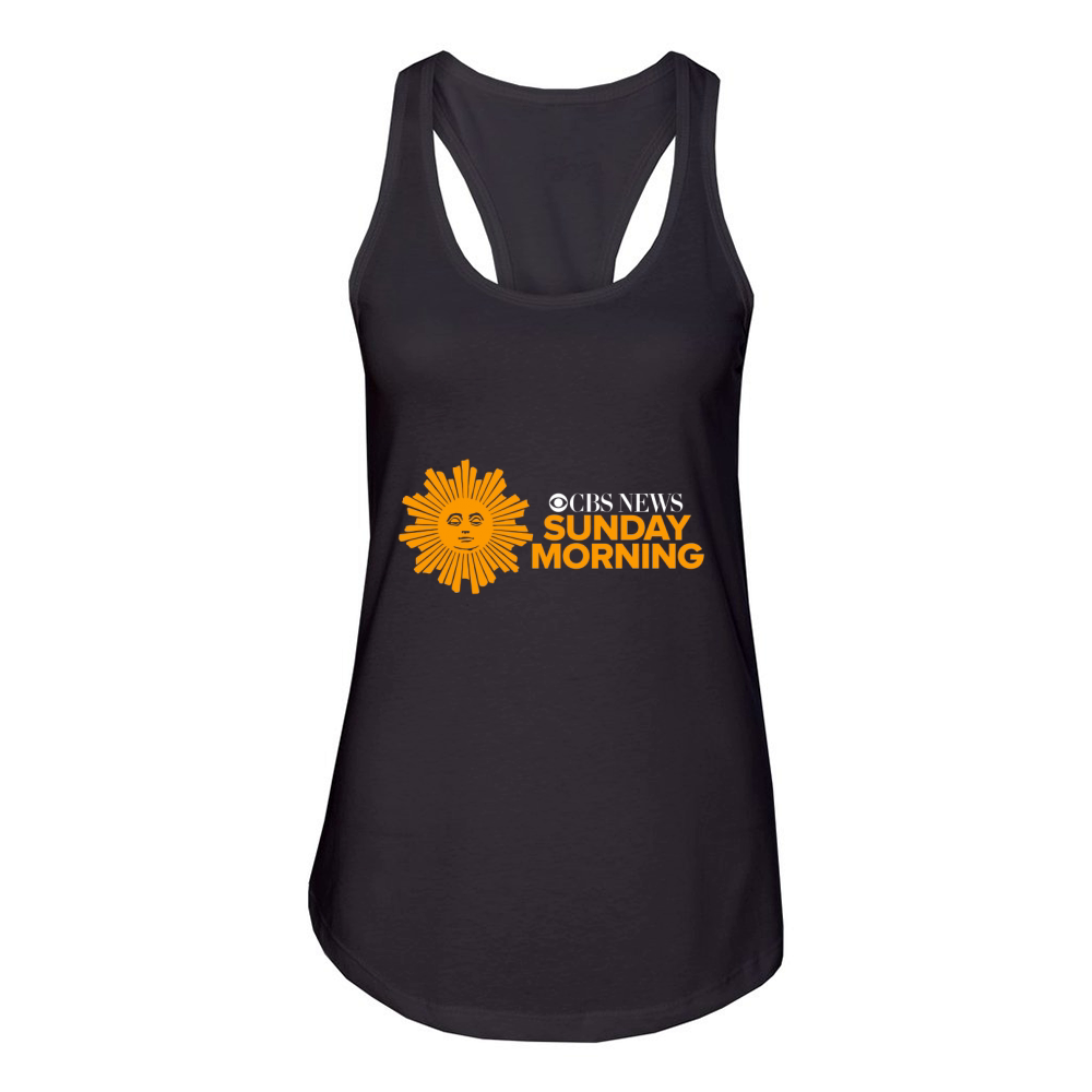 CBS News Sunday Morning Logo Women's Racerback Tank