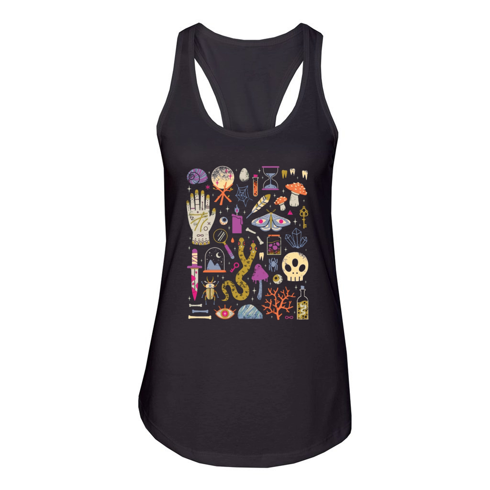 Curiosities Funny Women's Racerback Tank