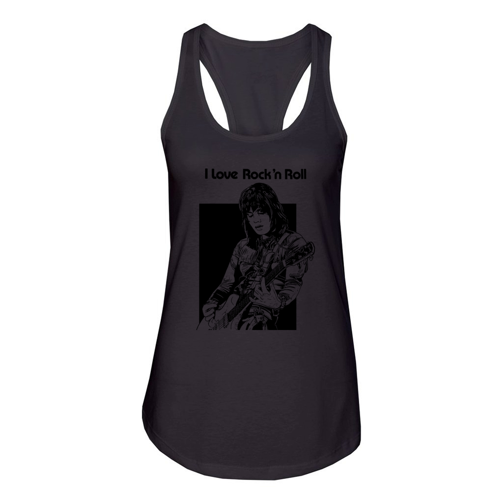 Joan Jett - I Love Rock n' Roll Tshirt Women's Racerback Tank