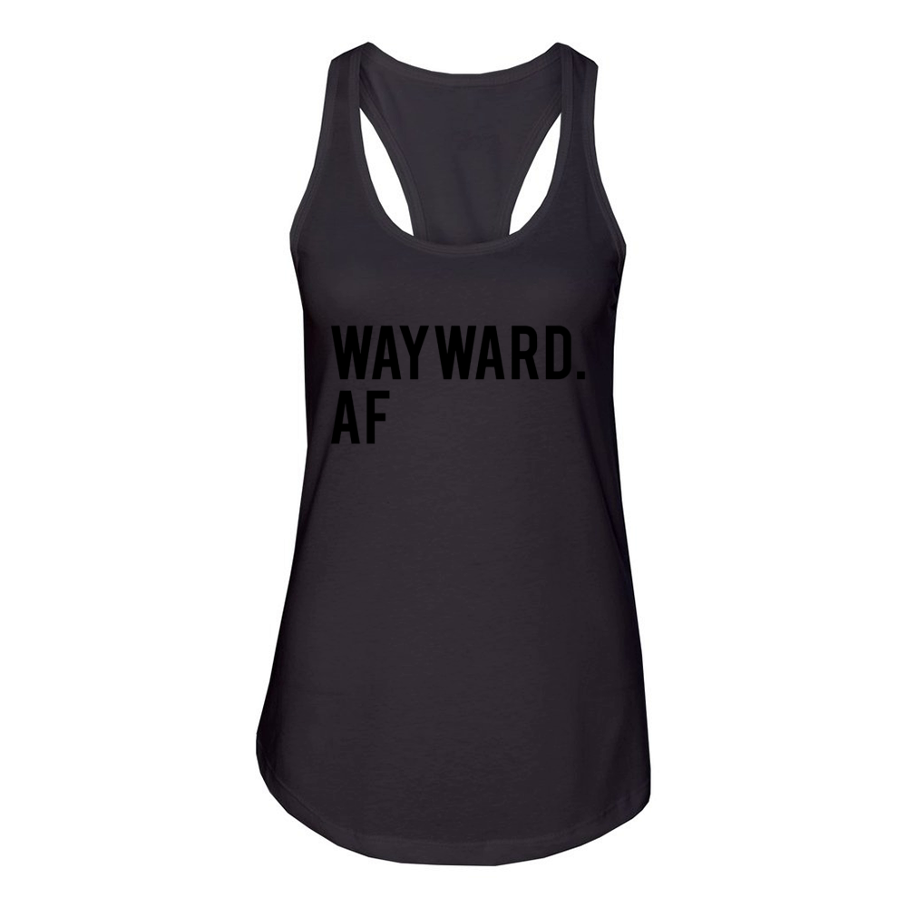 WAYWARD AF Women's Racerback Tank