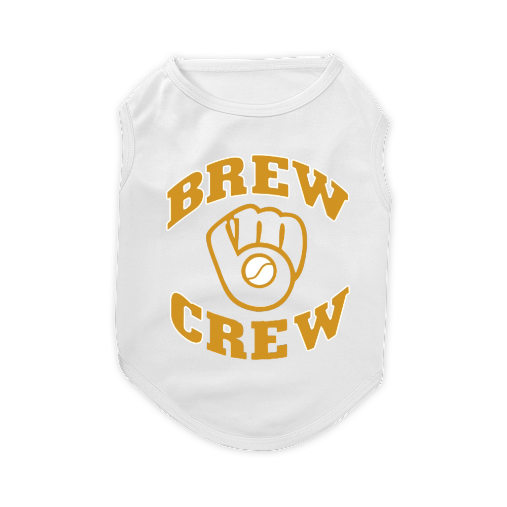 MILWAUKEE BREW CREW Pet T-Shirt