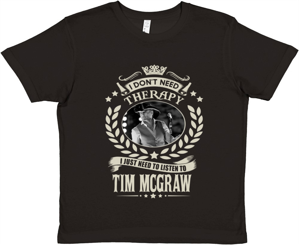 TIM MCGRAW Premium Kids Crewneck T-shirt