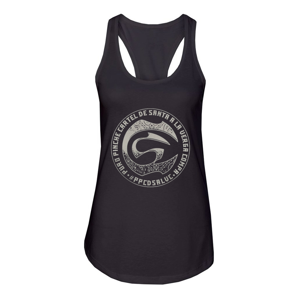 Cartel De Santa T-Shirt Women's Racerback Tank