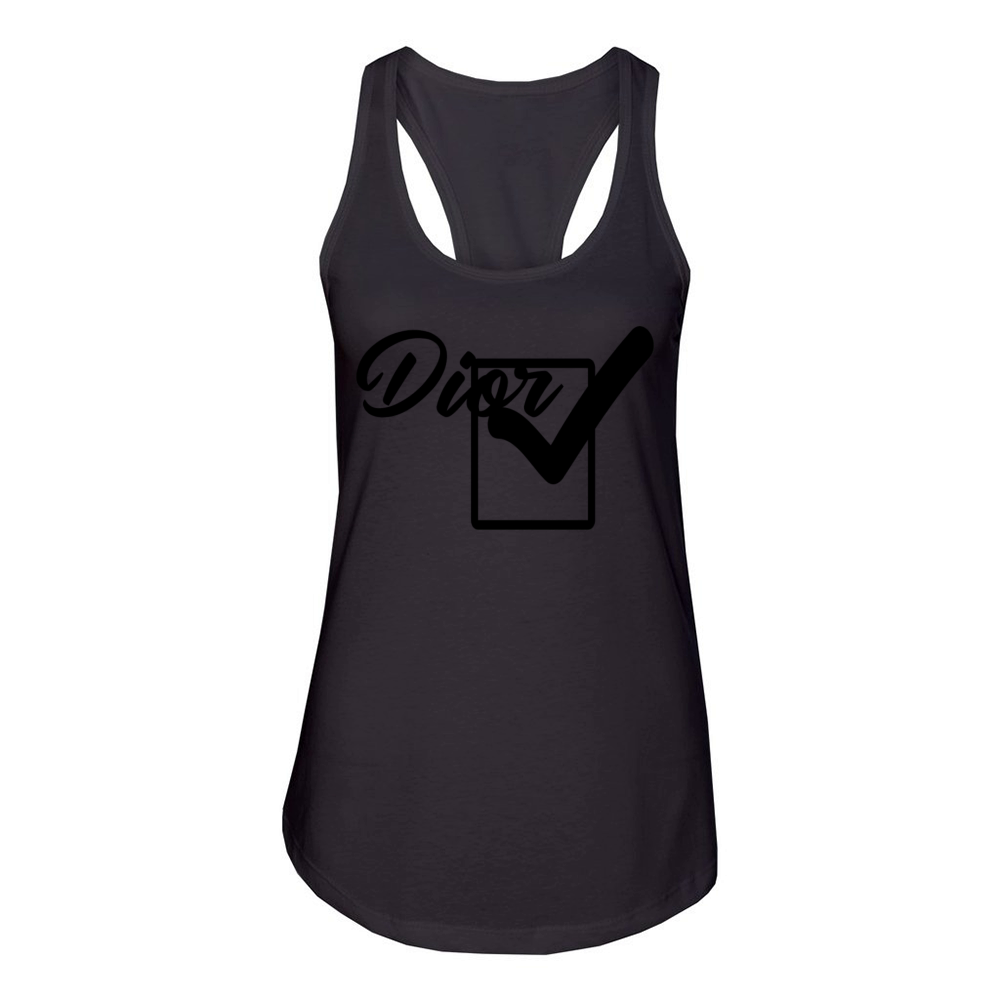 Dior Tshirt Women's Racerback Tank