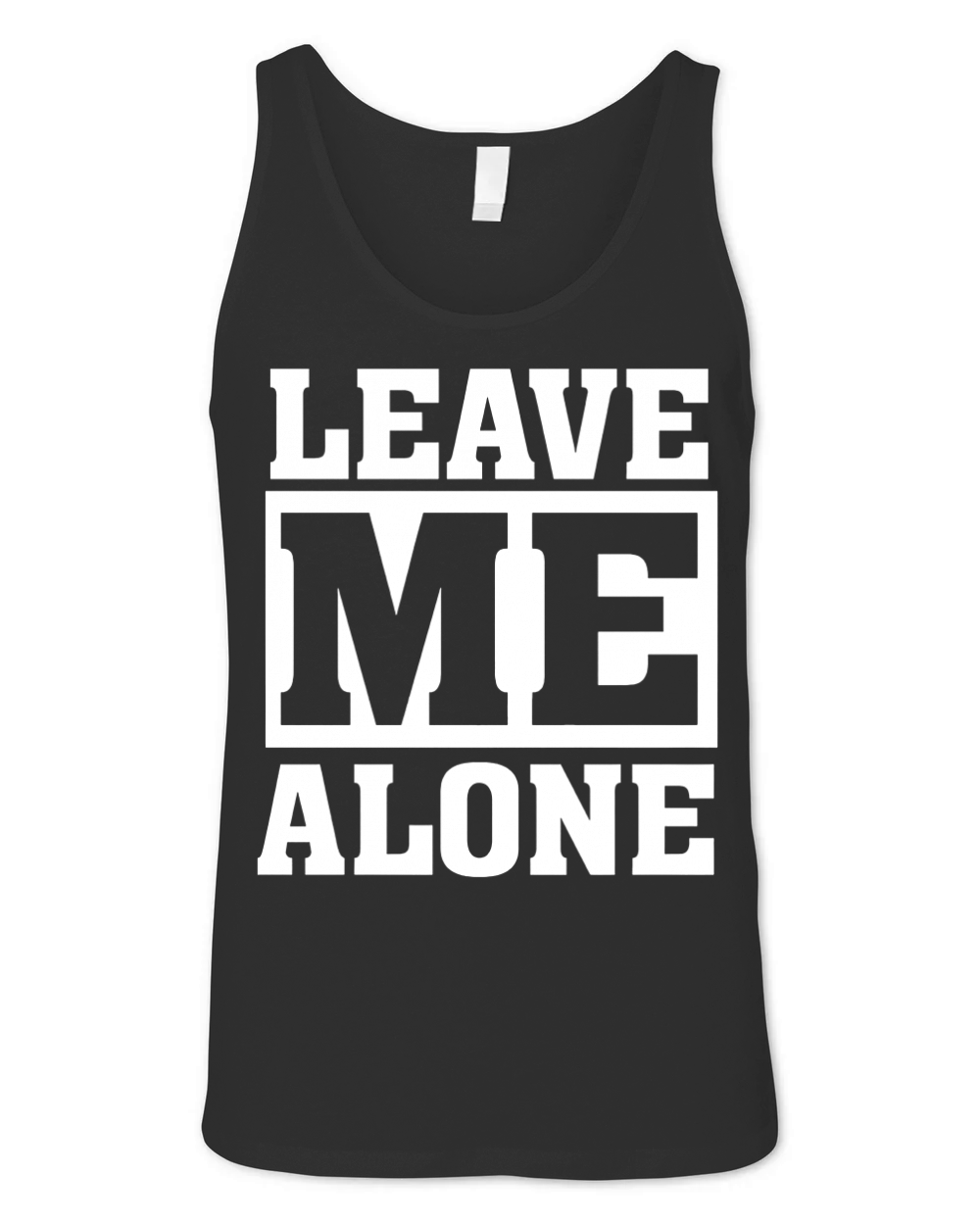 Leave Me Alone Unisex Jersey Tank