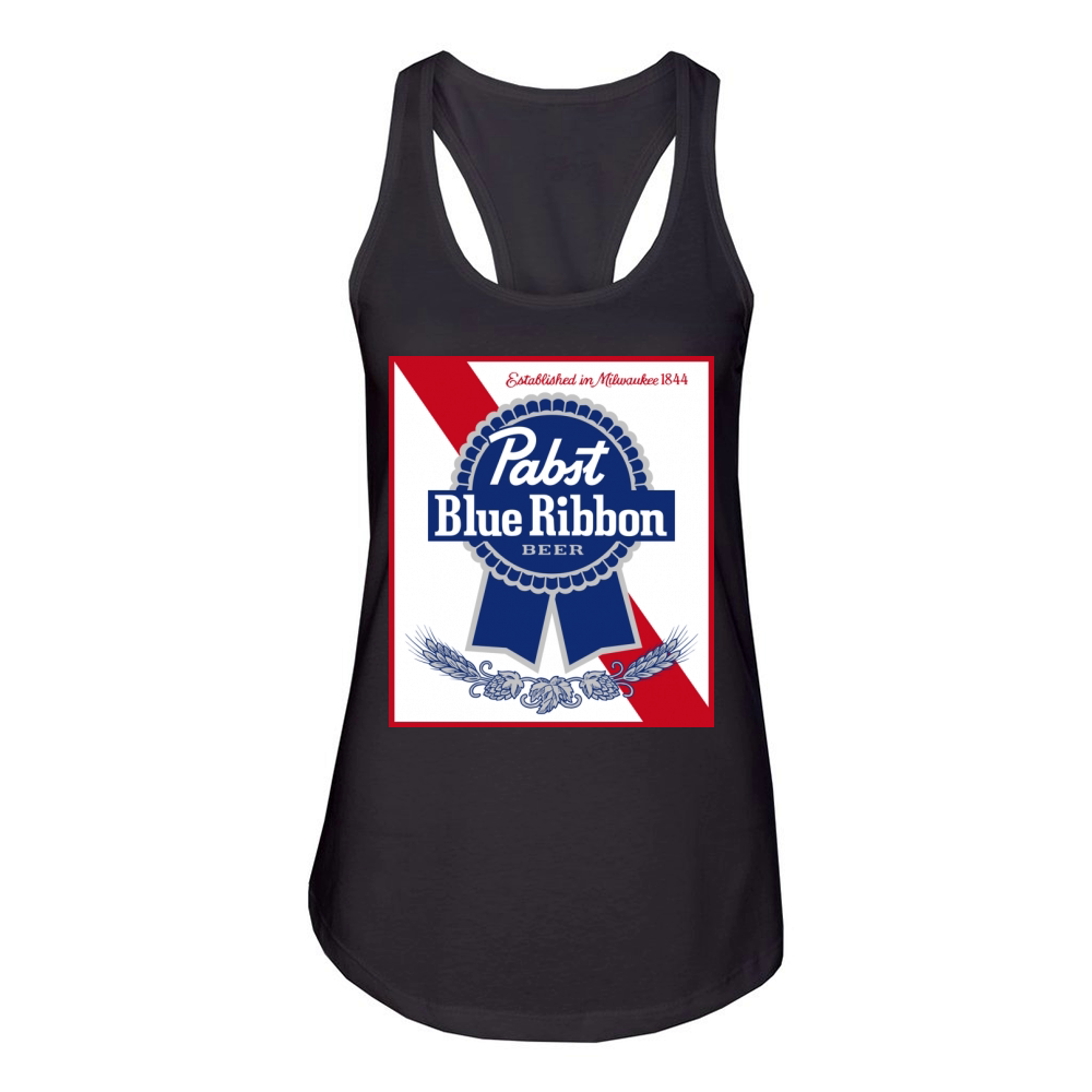 Pabst Blue Ribbon Women's Racerback Tank