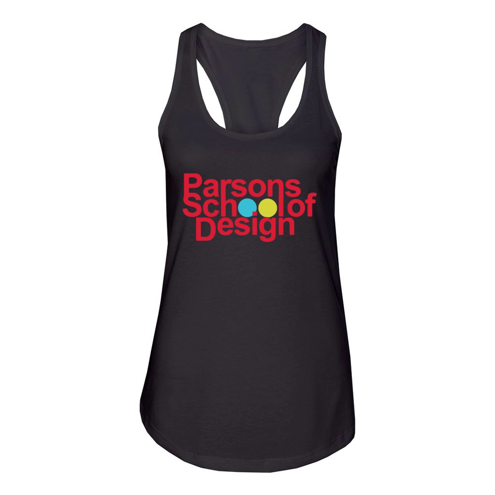 Parsons school of design Women's Racerback Tank