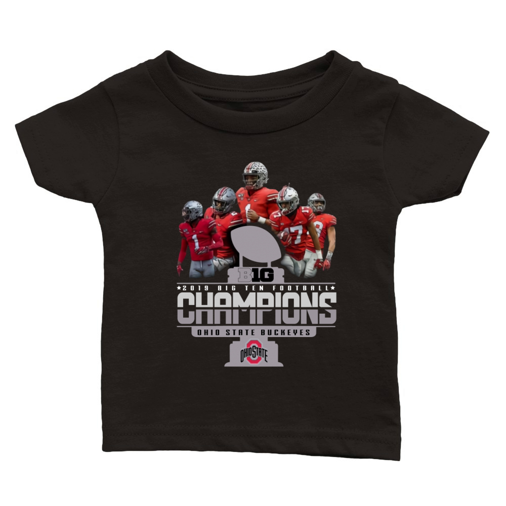 Big 2019 Big Ten Football Champions Ohio State Buckeyes shirt Classic Baby Crewneck T-shirt