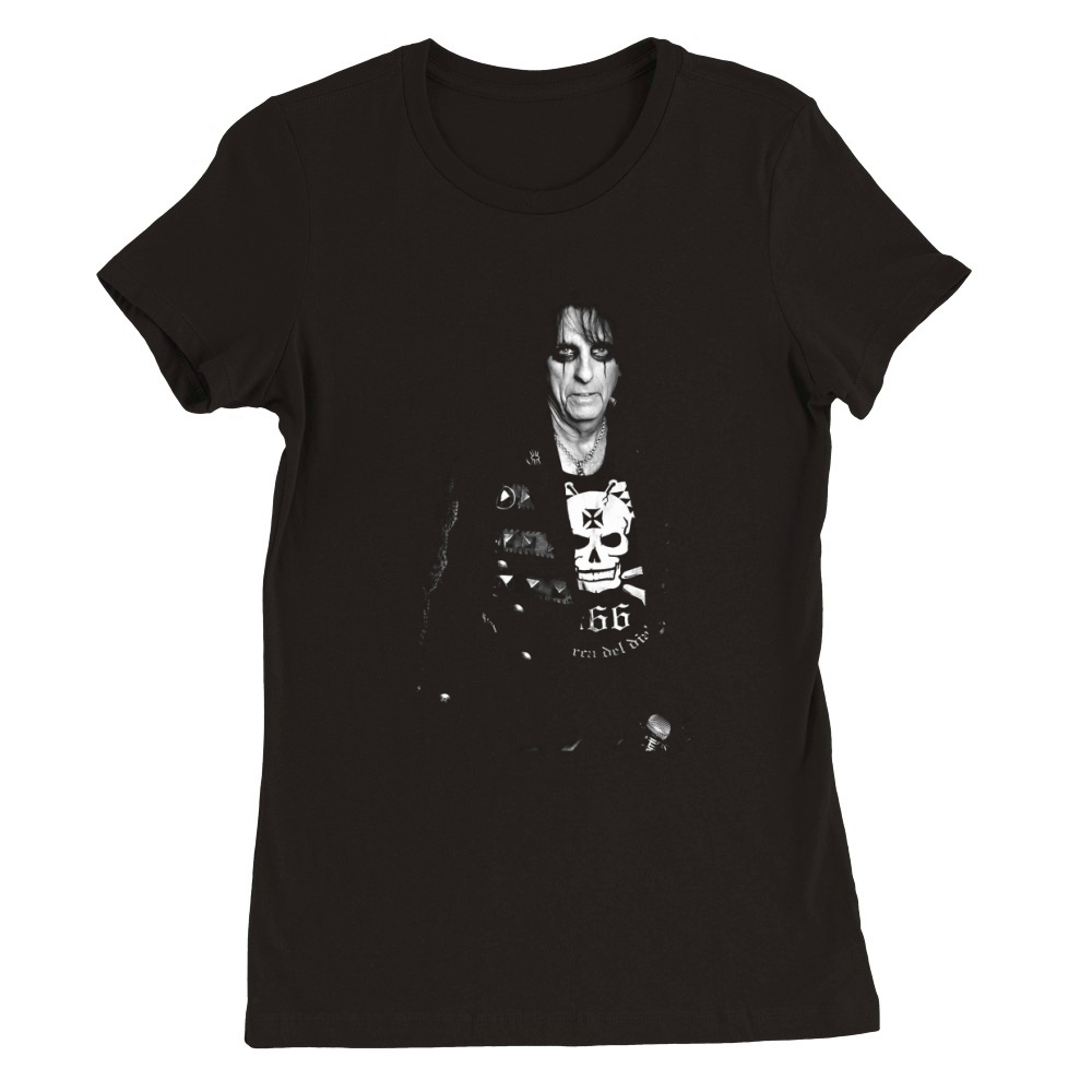 ALICE COOPER Premium Womens Crewneck T-shirt