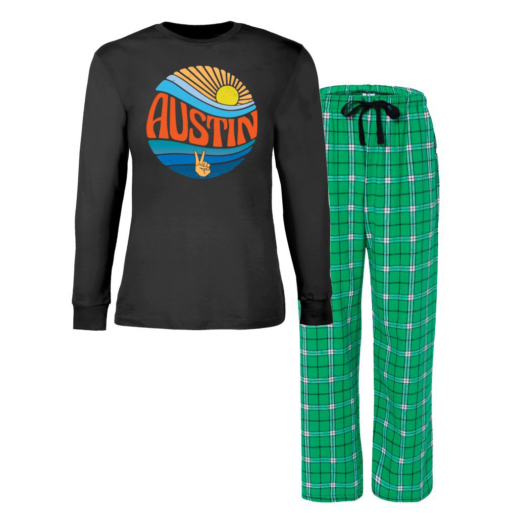 Tie dye christmas hotsell pajamas