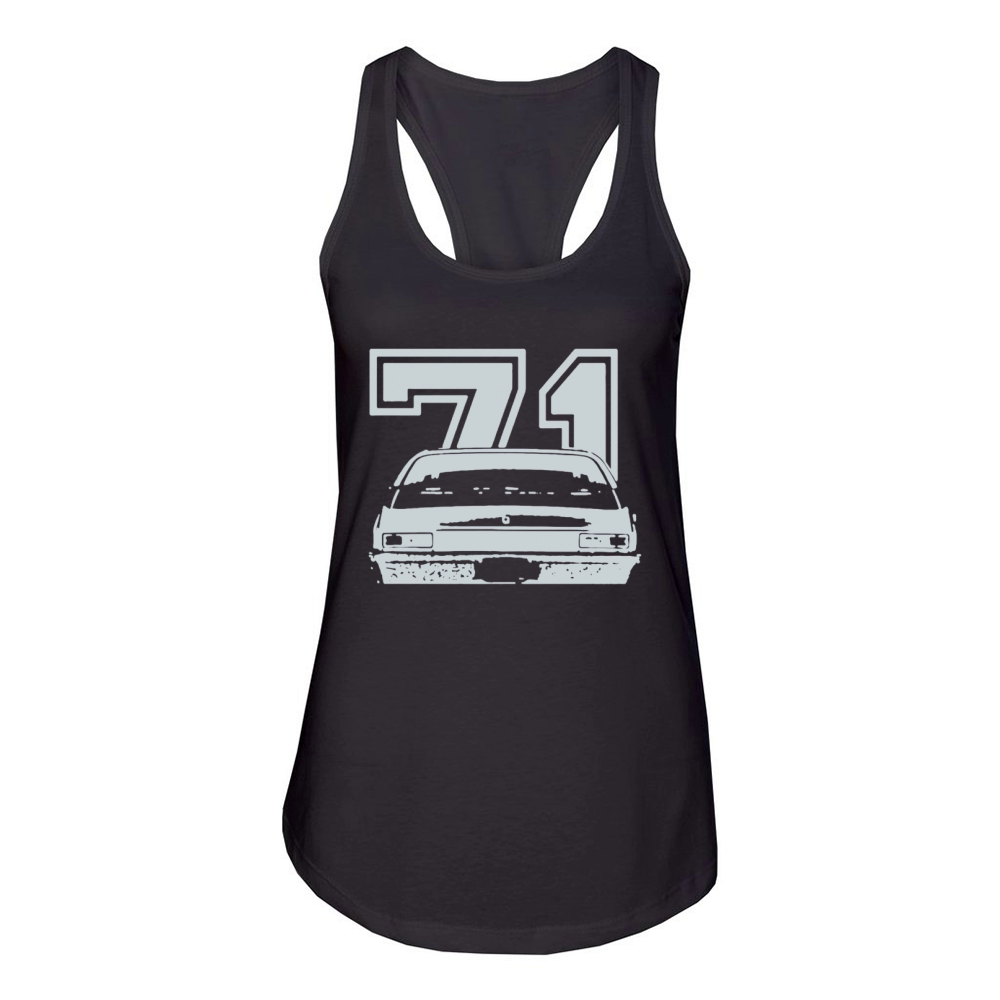 1971 CHEVY NOVA T-Shirt Women's Racerback Tank