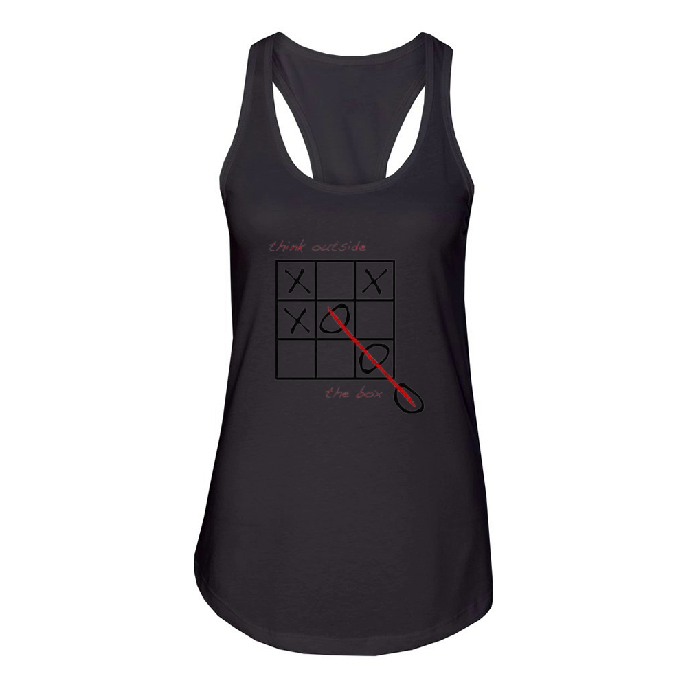 XOX Think Outside The Box Women's Racerback Tank