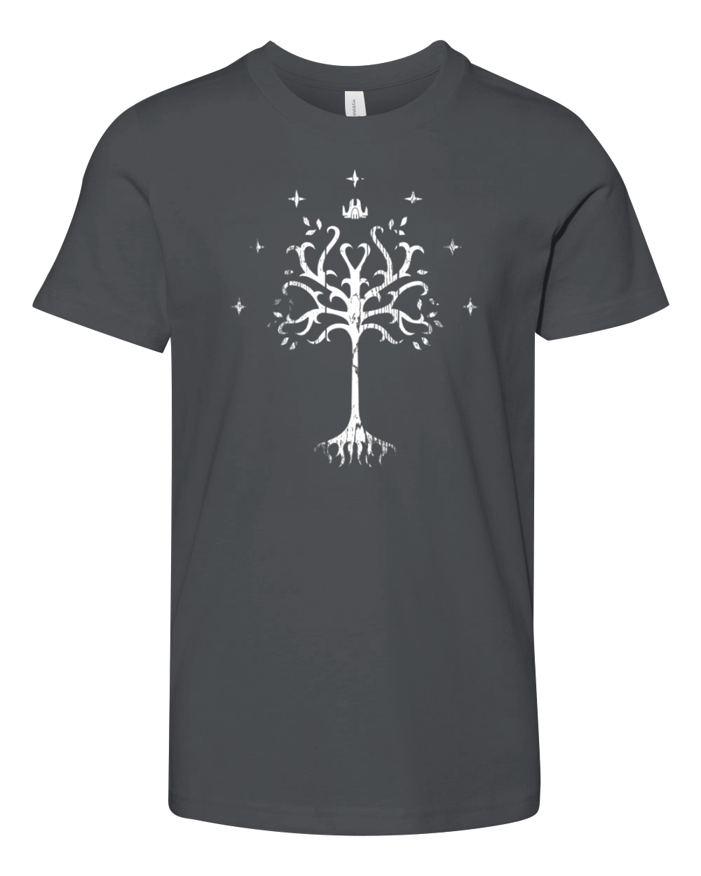 White tree of Gondor Youth Unisex Jersey Tee