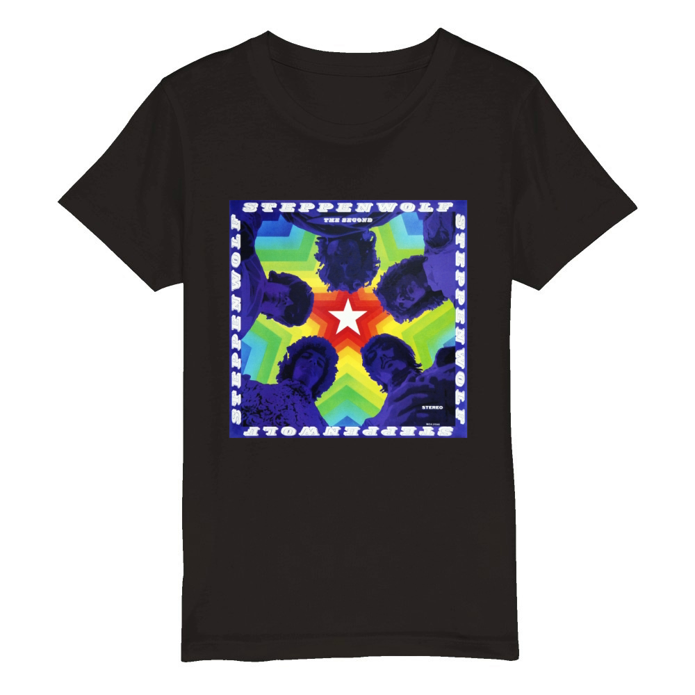 Steppenwolf Band Tshirt Organic Kids Crewneck T-shirt