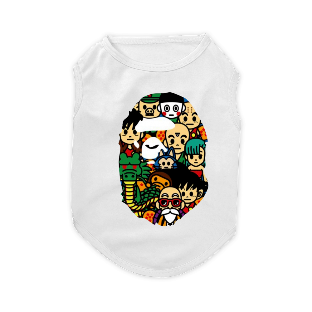 BAPE X Dragon Ball T-Shirt Pet T-Shirt