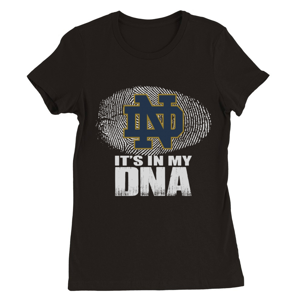University of Notre Dame Premium Womens Crewneck T-shirt