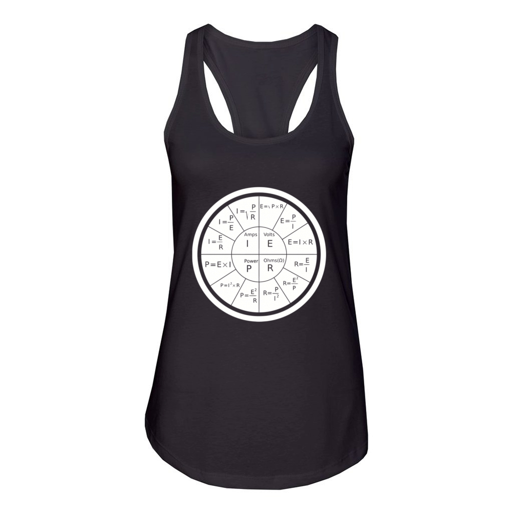 Electrical - Ohm's Law Electrical Engineering T-Shirt Women's Racerback Tank
