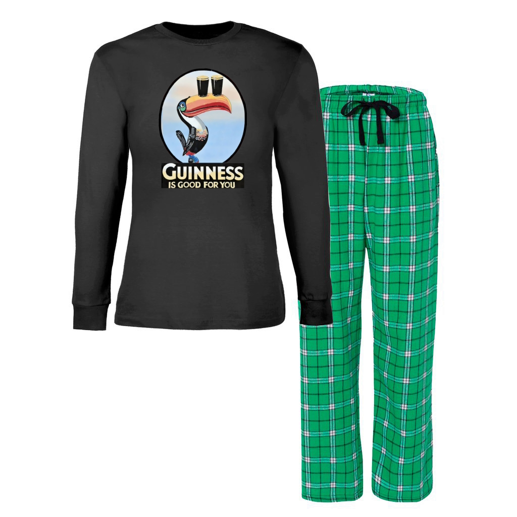 VINTAGE GUINNESS TOUCAN Women's Christmas Pajamas