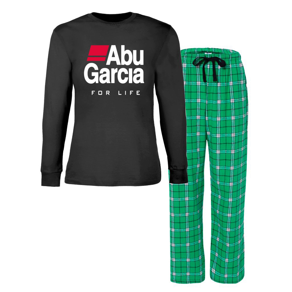 Abu Garcia - Mens Long Sleeve T-Shirt Women's Christmas Pajamas