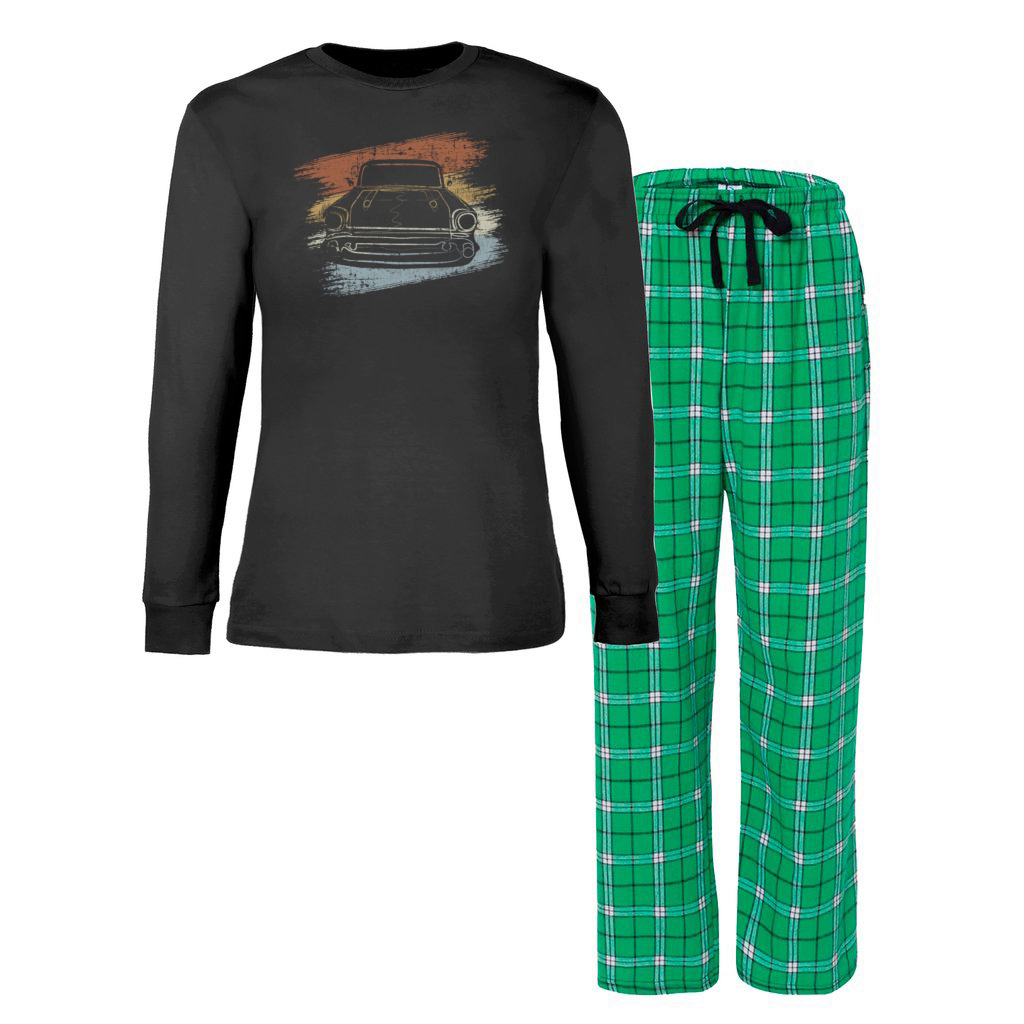 Vintage Car Women's Christmas Pajamas