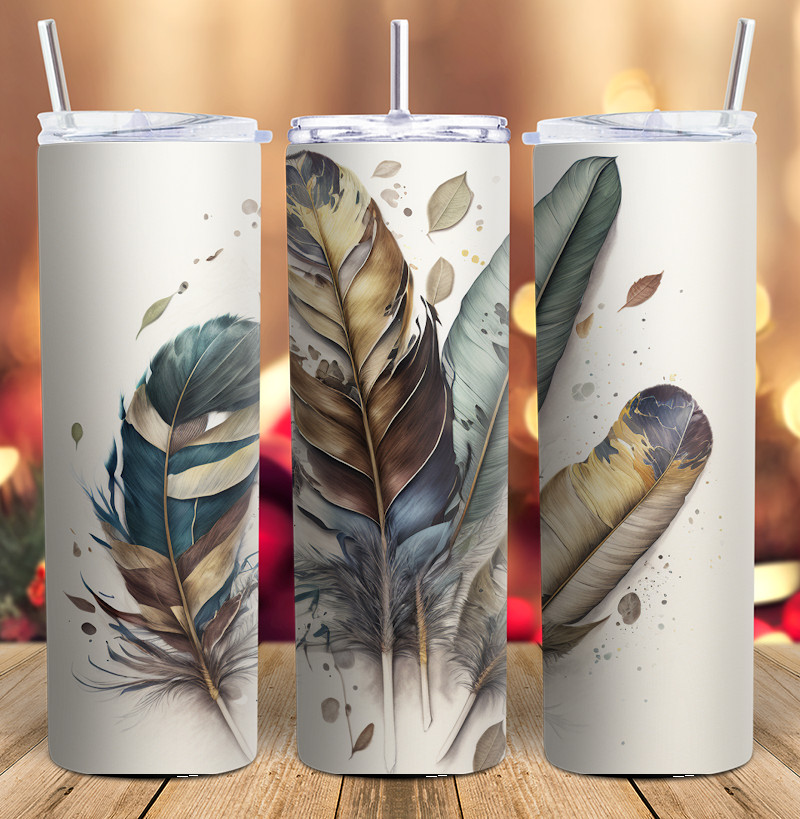 Feathers Tumbler